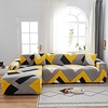 Wave Print 1-teilige Sofabezug Sofabezug Möbelschutz Soft Stretch Sofa Schonbezug Spandex Jacquard Stoff Super Fit für 1 ~ 4 Kissen Couch und L Form Sofa,  einfach zu installieren Lightinthebox