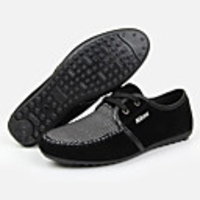 Wayaly britischen Fashion Casual Matt Schuhe (Schwarz,  Blau)