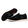 Wayaly britischen koreanischen Mode Leder und Wildleder-Schuhe (Gelb,  Schwarz,  Blau)