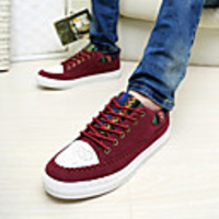 Wayaly britischen Stil Casual Schuhe Kontrast Farbe (Gelb,  Rot,  Grün,  Schwarz,  Blau)