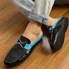 Wayaly Korean Fashion Atmungsaktive Hausschuhe (schwarz,  blau)