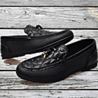 Wayaly Korean Fashion Casual Peas Schuhe (Weiß,  Schwarz)