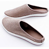 Wayaly Koreanisch Lässige Atmungsaktive britischen Round Toe Sandalen (Grau,  Braun,  Creme)