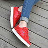 Wayaly modische Casual Paar Sportschuhe (Schwarz,  Rot,  Grau)