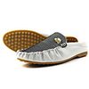 Wayaly Modische weichen Sohlen Leder Peas Schuhe (Weiß,  Schwarz,  Blau)