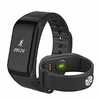 WAZA F1 Männer Frauen Smartwatch Android iOS Bluetooth Wasserfest Herzschlagmonitor Sport Smart Stoppuhr Schrittzähler Chronograph