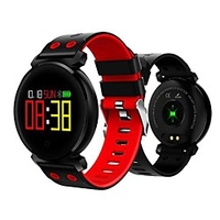 WAZA K2 Männer Frauen Smartwatch Android iOS Bluetooth Wasserfest Herzschlagmonitor Sport Smart Schrittzähler Anruferinnerung Sedentary Erinnerung