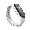 WAZA M3 Männer Frauen Smart-Armband Android iOS Bluetooth Wasserfest Herzschlagmonitor Sport Smart Schrittzähler Anruferinnerung Sedentary Erinnerung