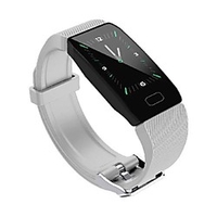 WAZA Q1 Männer Frauen Smartwatch Android iOS Bluetooth Wasserfest Herzschlagmonitor Sport Smart Stoppuhr Schrittzähler Chronograph Kalender