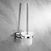 WC-Bürstenhalter-Set mit Sockel neues Design moderne Edelstahl Wandmontage silbrig Lightinthebox