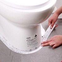 WC-Klebeaufkleber,  Küchen-wasserdichter,  öl- und schimmelfester Tischecken-Wandecken-Verschönerungsaufkleber 3 cm 1, 5 m (1, 5 59, 06 )