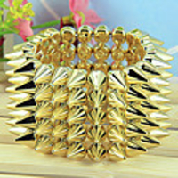 WCY Europa Refinement Einzigartige Exaggerating Armbänder (Gold)
