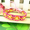 WCY Europa Refinement Jahrgang Bunte Armbänder Weave (Pink)