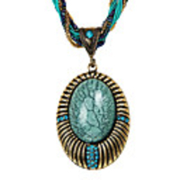 WCY Europa Refinement Klassiker Edle Böhmen Edelstein-Halskette (Screen Color)