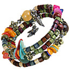WCY Europa Refinement Vintage-Armbänder Achat Weave (Screen Color)