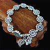 WCY Europa Refinement Vintage-Böhmen-Blumen-Form-Armbänder (Screen Color)