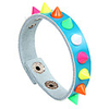 WCY Koreanisch Refinement Klassiker Punkniet Armbänder (Light Blue)