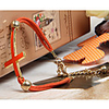 WCY Koreanisch Refinement Nette Cross Weave Armbänder (Orange)