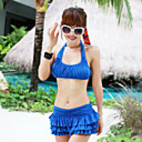 WD1306 Frauen Multideck gefaltetes Halter-Bikini