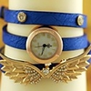 WDL Fashion Angel Wings Dekorative-Armband-Uhr