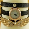 WDL Fashion Angel Wings Dekorative-Armband-Uhr