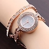 WDL Fashion Dekorative Diamant-Armband-Uhr