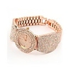 WDL Fashion Dekorative Kreis-Diamant-Armbanduhr