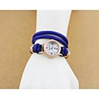 WDL Fashion-Herz-Muster-Armband-Uhr