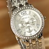 WDL Lässige Dekorative Diamant-Uhr