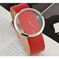 WDL Lässige Transparente Hohl Armbanduhr