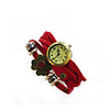 WDL Mode Blume Dekorative-Armband-Uhr