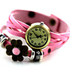 WDL Mode Blume Dekorative-Armband-Uhr