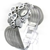 WDL Mode Kreis Loch-Armbanduhr