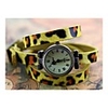 WDL Mode-Leopard-Muster-Armbanduhr