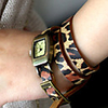 WDL Mode-Leopard-Muster-Armbanduhr
