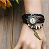 WDL Vintage Wings Dekorative-Armband-Uhr