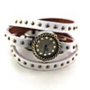 WDL Weinlese-Bronze Stripes-Armband-Uhr