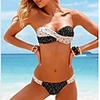 WDM Frauen Europas Strass Sexy Bandeau Bikini Einzigartige (Screen Color)