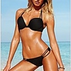 WDM-Frauen reizvollen edlen Halter Allure Bikini (schwarz)