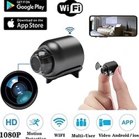 Webcam 1080p-Box WLAN-Bewegungserkennung Wi-Fi-geschützte Einrichtung Plug-and-Play-Unterstützung für den Innenbereich