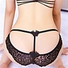 Wecilini Bambusfaser Hohle-heraus Lace Hip Underpant