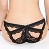 Wecilini Hohle-heraus Niedrig-Taille Sexy Jacquard-Webart Underpant