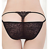 Wecilini Hohle-heraus Niedrig-Taille Sexy Ribbon Underpant