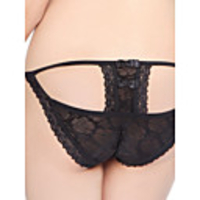 Wecilini Hohle-heraus-Spitze-Spitze-Band Underpant