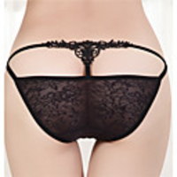 Wecilini Niedrig-Taille Lace Ribbon Lace Underpant