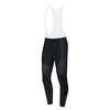WECYCLE Herrn Damen Fahrradträgerhosen Winter Polyester Fahhrad Trägerhose / Lange Radhose Mit Trägern Gepolsterte Shorts Hosen Atmungsaktiv 3D Pad Rasche Trocknung Sport Volltonfarbe Weiß / Schwarz Lightinthebox