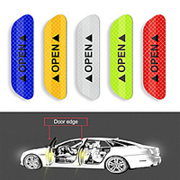 Weiß / Gelb / Rot Auto Aufkleber Normal Türaufkleber Aufkleber Lightinthebox