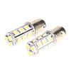 Weiß 5050 18 SMD LED Bremsbremsleuchte Glühlampe für Motorrad 2PCs
