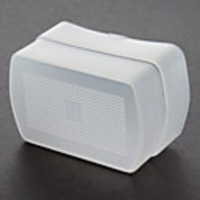 Weiß Bounce Blitz-Diffusor für Canon Blitzgerät Cap 580EX 580EXI