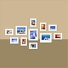 Weiß Foto Wall Frame Collection Set von 11